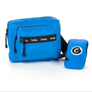 Never Used Cookies Blue One Shoulder Crossbody